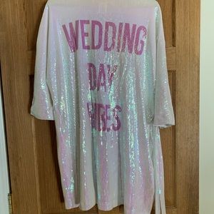 Haley Paige wedding robe